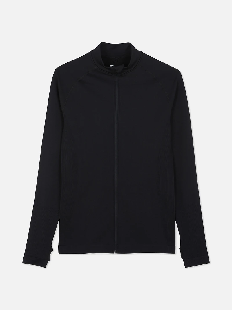Seamless Zip Through Jacket