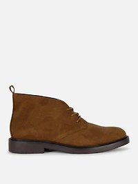 Faux Suede Desert Boots