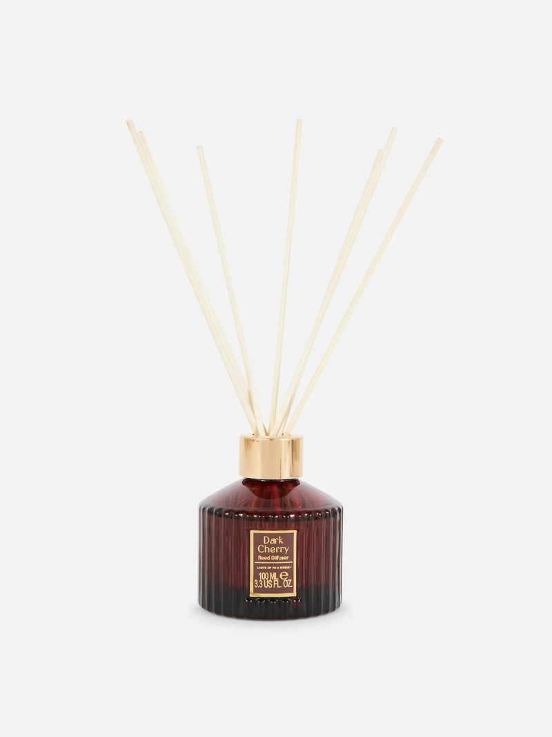 Fluted Glass Scented Reed Diffuser