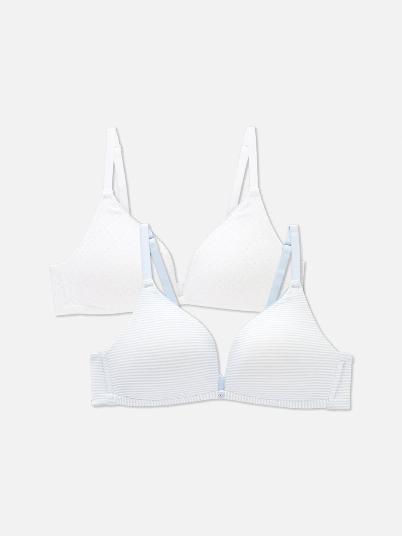 2pk Wireless Bras