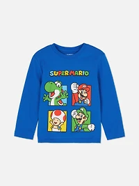 1.5-8yrs | Super Mario World Long Sleeve T-Shirt