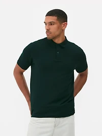 Men's Green Essential Polo Shirt