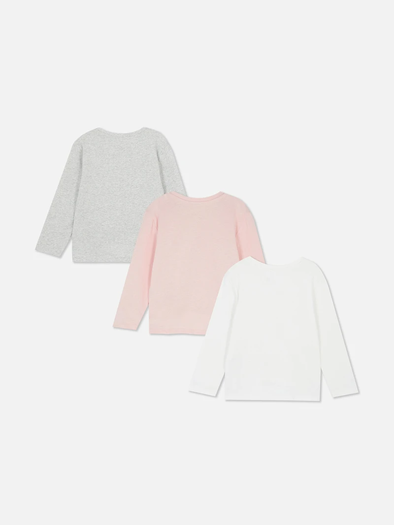 0-36mths | 3pk Long Sleeve T-Shirts