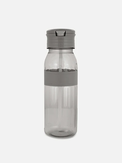 Water Bottle with Pop-Up straw