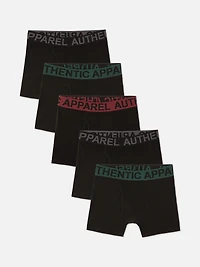 5pk Elasticated Waist Trunks