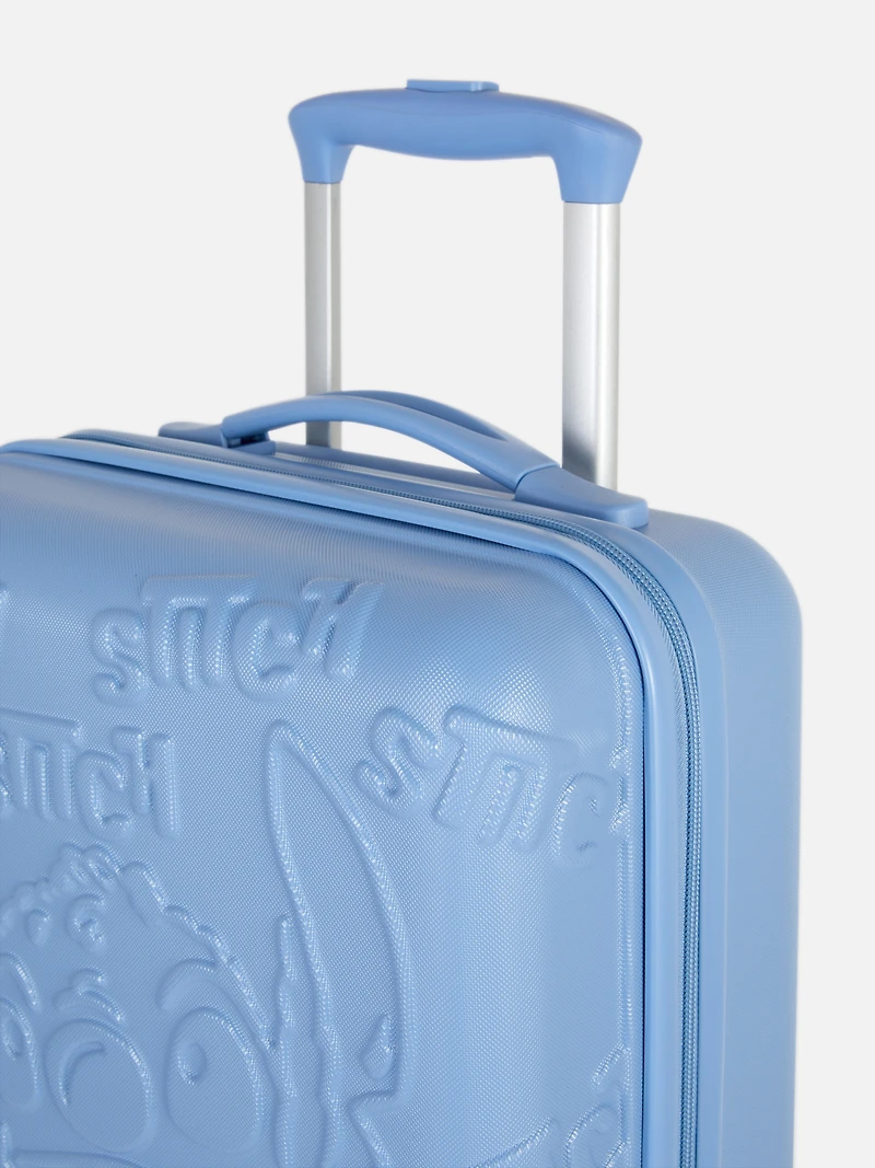 Disney’s Stitch Embossed Hard-Shell Suitcase