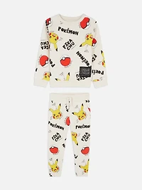 3-8yrs | Pokémon Pikachu Sweatshirt and Sweatpants Set