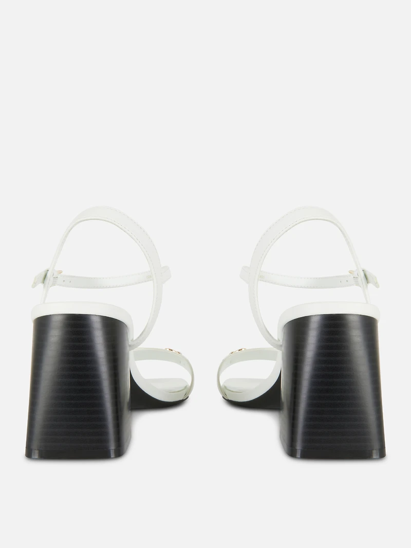 Snaffle Block Sandals