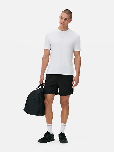 Men's Black Performance Running Shorts