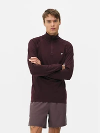 Quarter Zip Performance T-Shirt