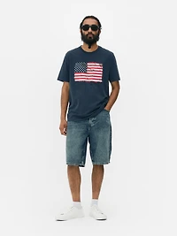 American Flag Short Sleeve T-Shirt