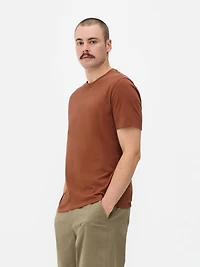 Men's Burnt Orange Regular Fit T-Shirt