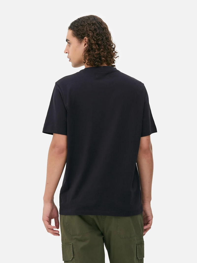 Men's Navy Regular Fit T-Shirt