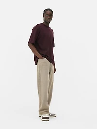 Men's Dark Purple Regular Fit T-Shirt