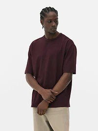Men's Dark Purple Regular Fit T-Shirt
