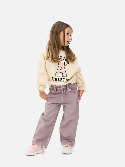 1.5-8yrs | Washed Straight Leg Jeans