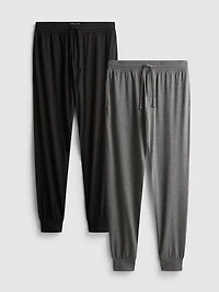 2pk Jersey Pajama Bottoms