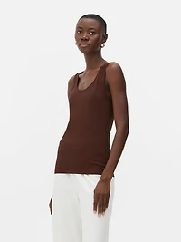 Scoop Neck Stretch Vest