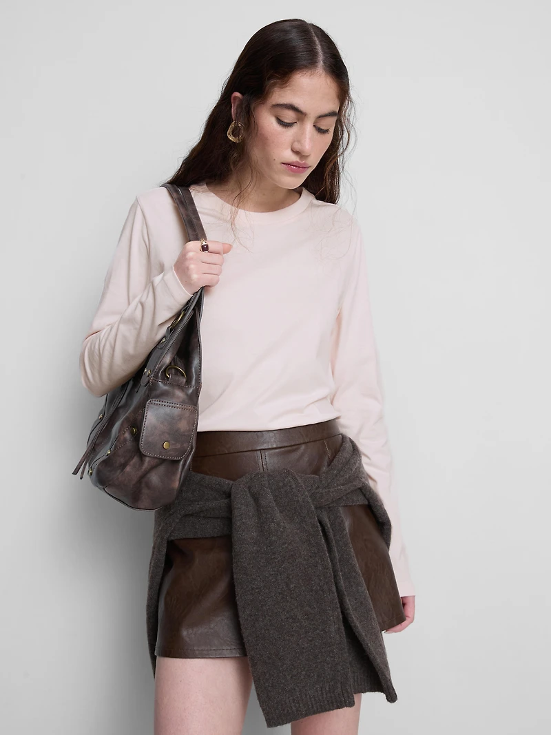 Essential Cotton Crewneck Tee