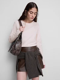 Essential Cotton Crewneck Tee