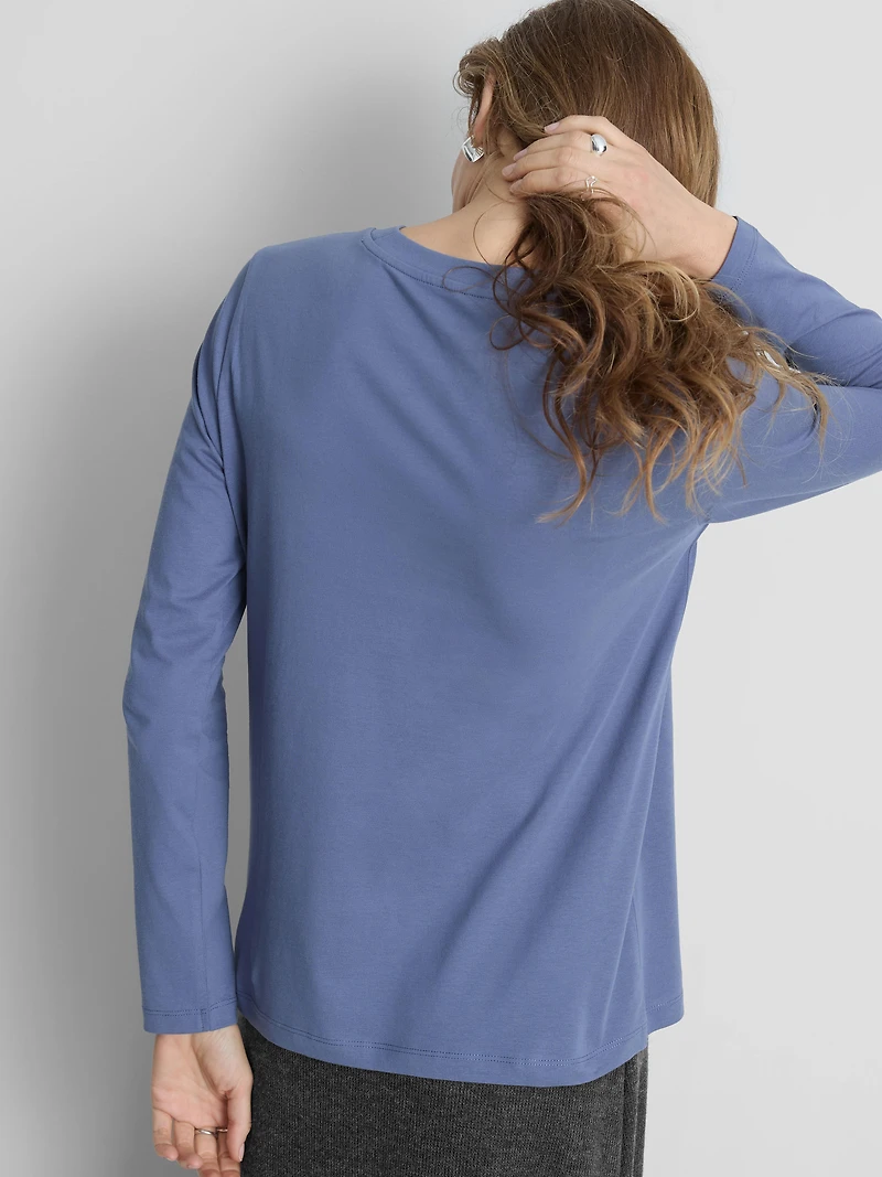 Essential Cotton Crewneck Tee