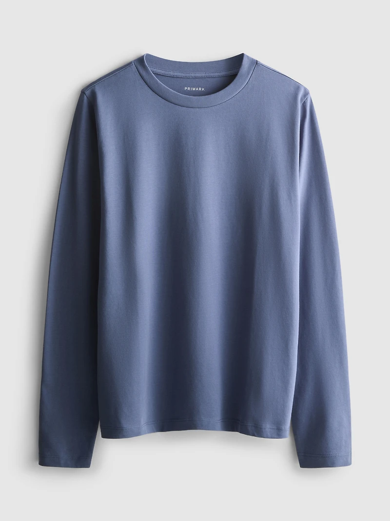 Essential Cotton Crewneck Tee