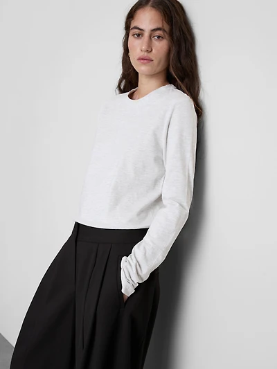 Essential Cotton Crewneck Tee