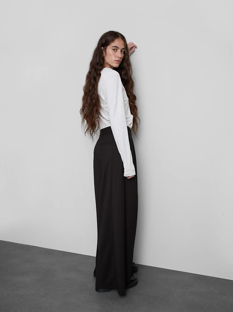 Women's Gray Heather Essential Cotton Crewneck Tee