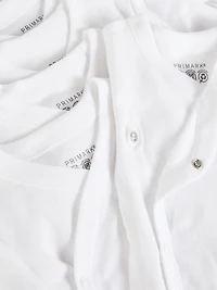 0-24mths | 5pk Long-Sleeve Wrap Onesies