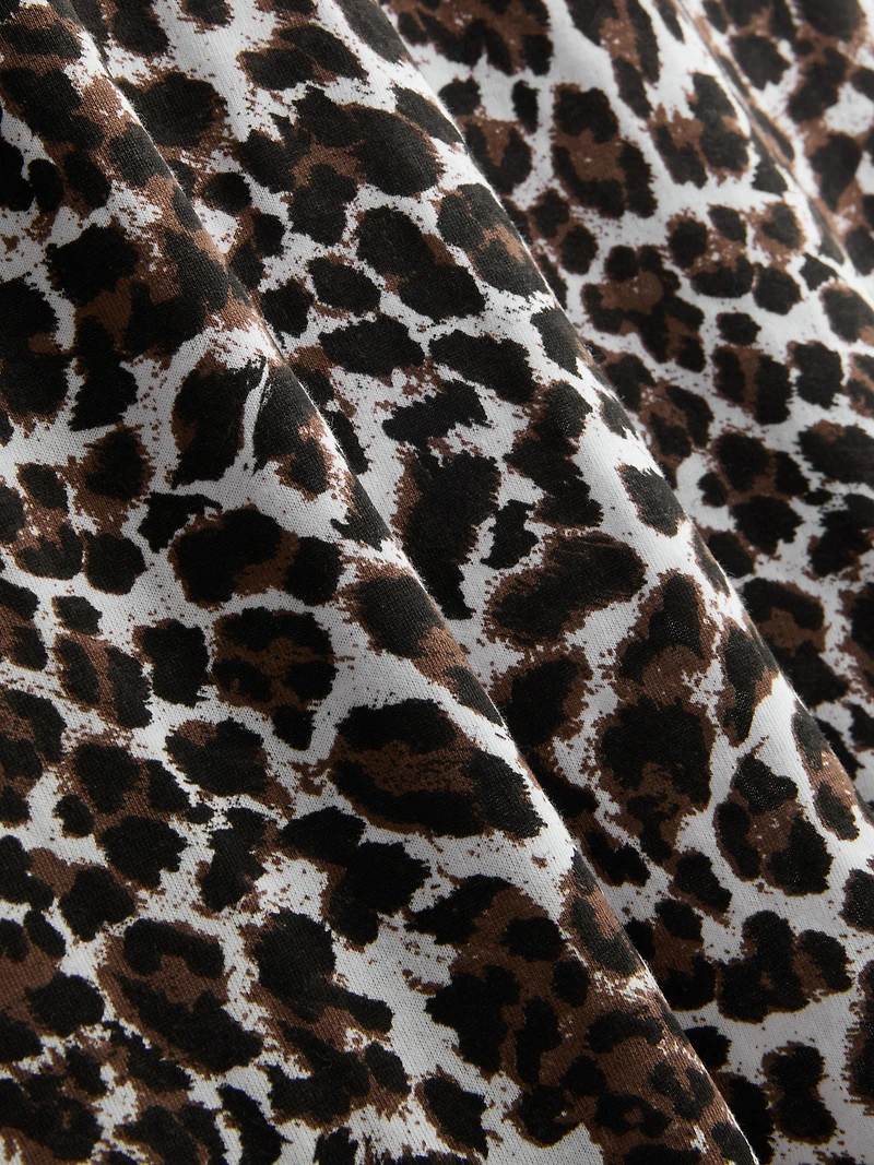 Cotton Allover Print Tee