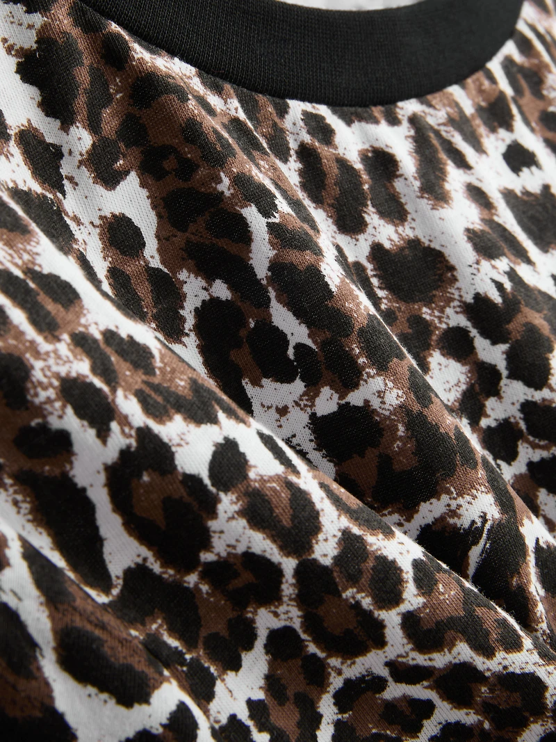 Cotton Allover Print Tee