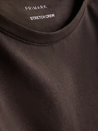 Stretch Crew Neck Top