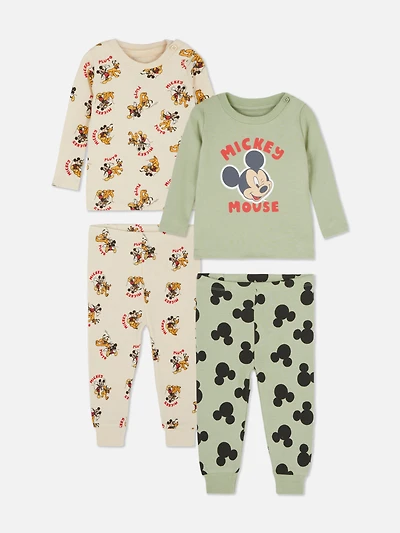 0-36mths | 2pk Disney’s Mickey Mouse Pajamas