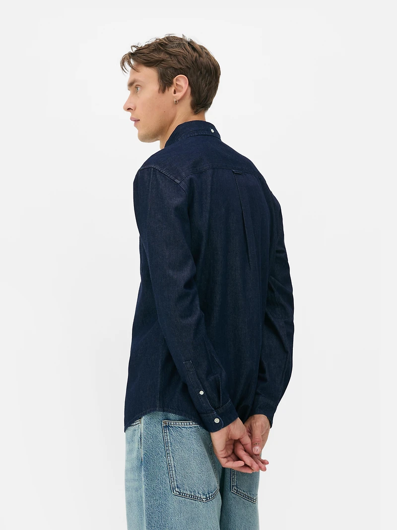 Long Sleeve Denim Shirt