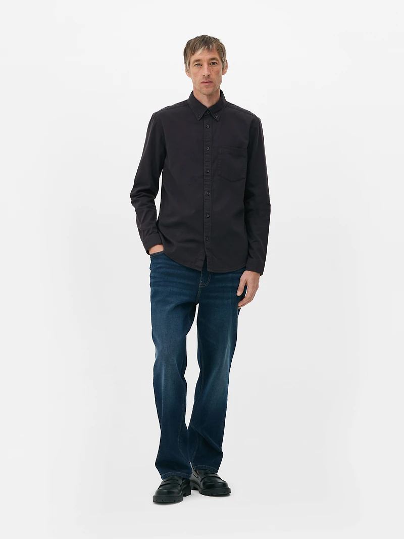 Long Sleeve Twill Shirt