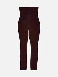 1pk Velvet Plush Footless Tights