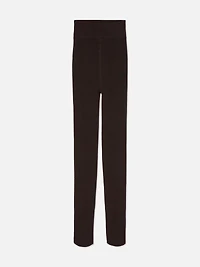 1pk Velvet Plush Chocolate Tights