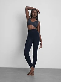 1pk Navy Velvet Plush Leggings