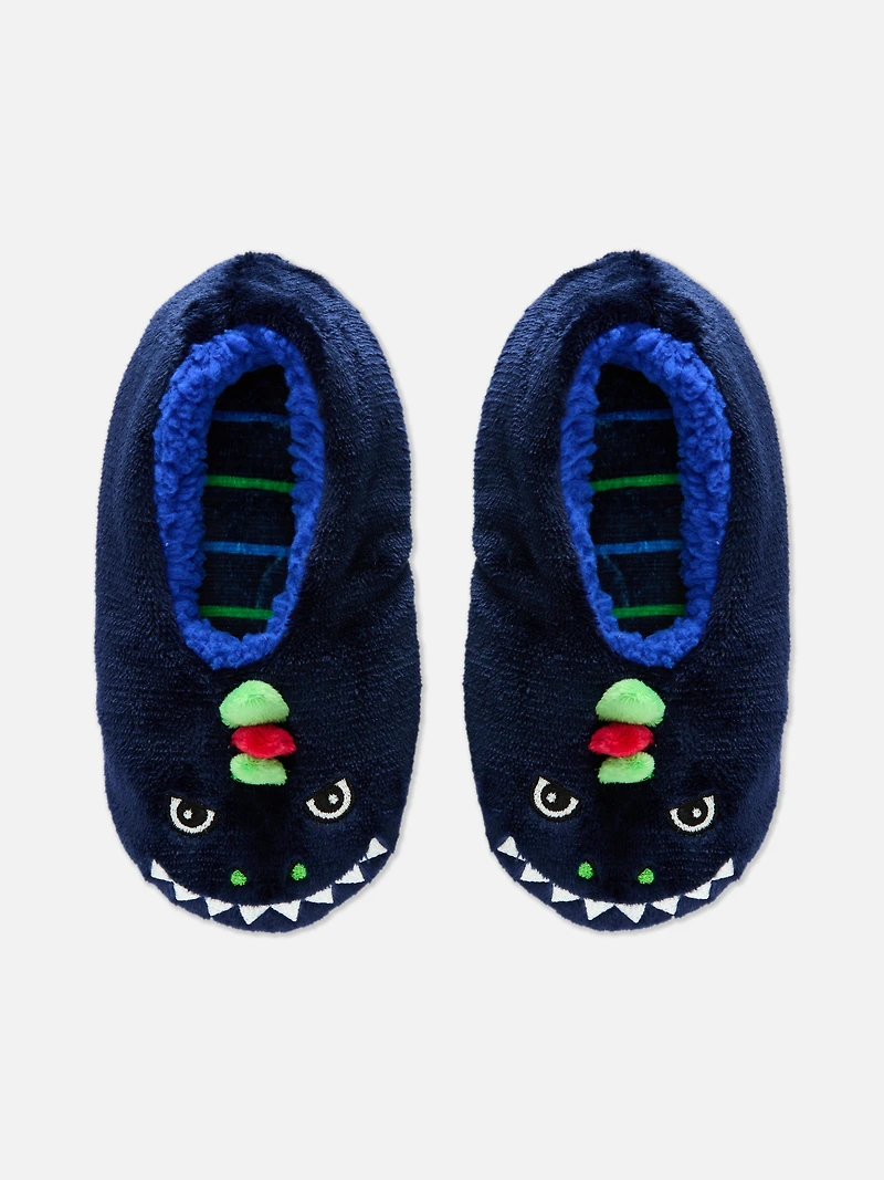 Dinosaur Footlet Slippers