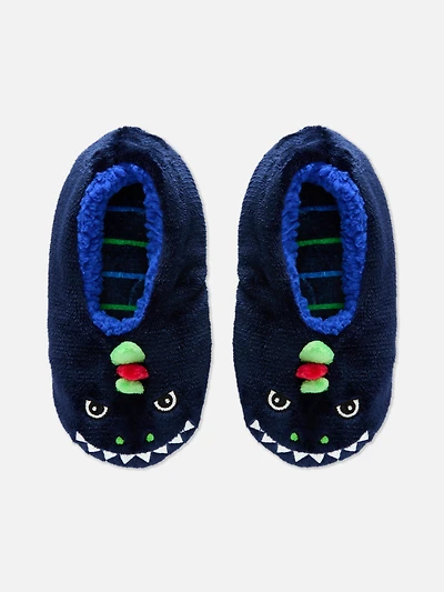 Dinosaur Footlet Slippers