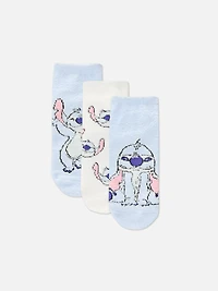 3PK Stitch Cosy Footlets