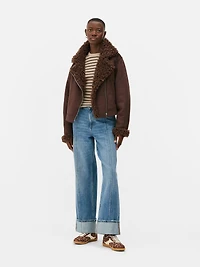 Shearling Aviator Jacket