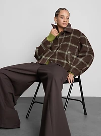 Paula Echevarría Check Jacket