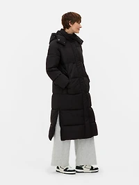 Angle Pocket Longline Padded Coat