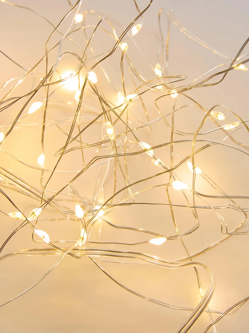 50pk Warm White Firefly Lights