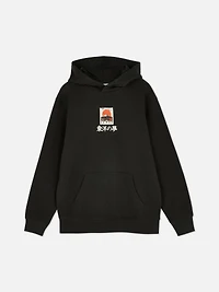 Japanese Postcard Graphic Hoodie