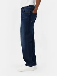 Mid-Rise Straight-Leg Jeans