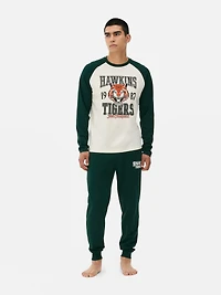 Stranger Things Hawkins Long Pajamas