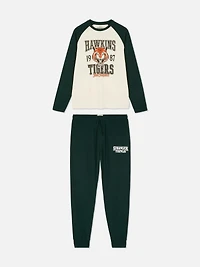 Stranger Things Hawkins Long Pajamas