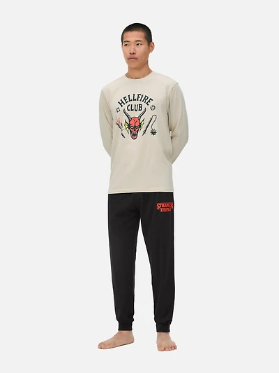 Stranger Things Hellfire Club Pajamas